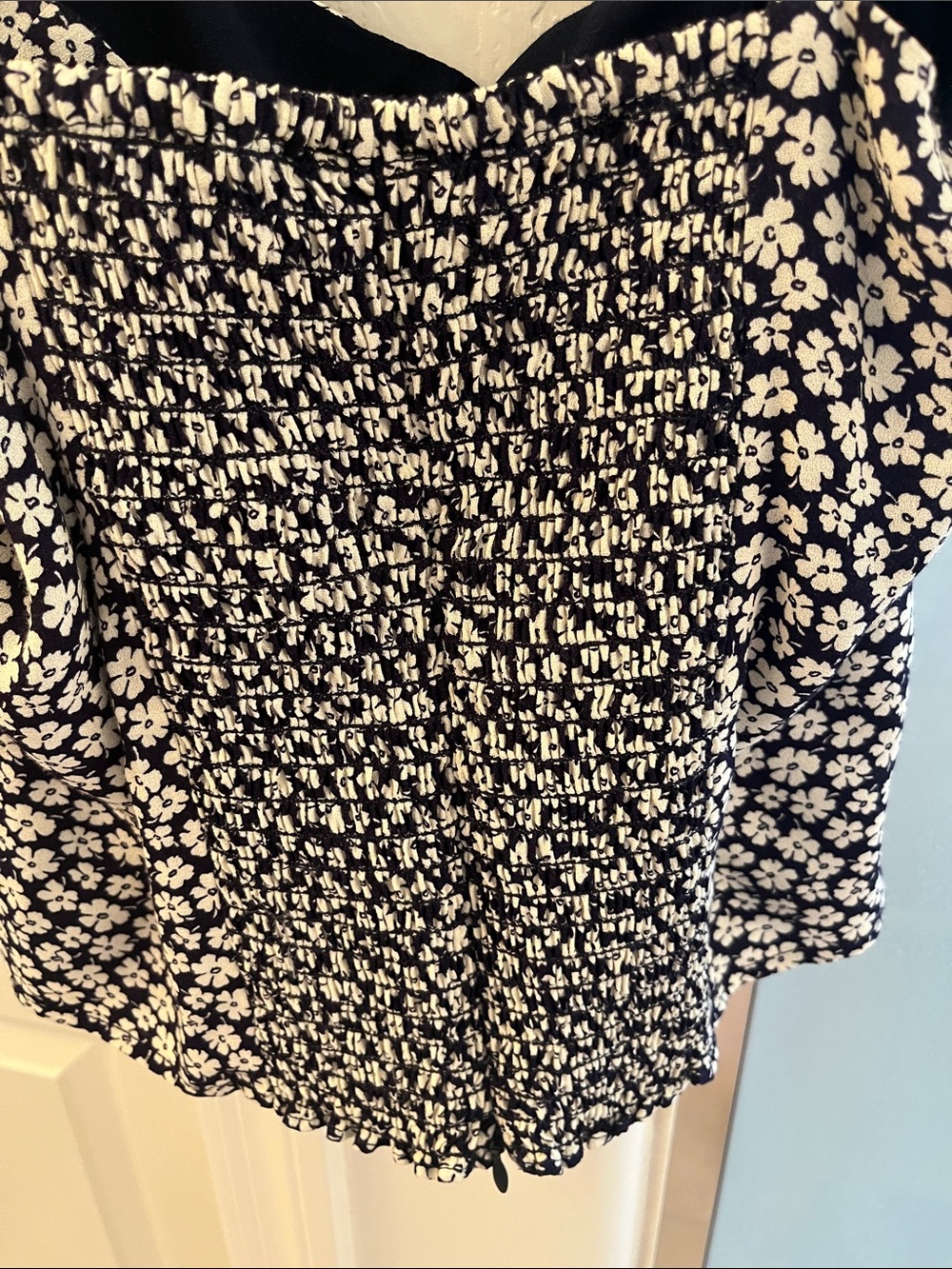 Reformation Navy and White Floral Camisole Top - Picture 4 of 5